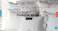 Desktop Screenshot of pandoradebalthazar.com